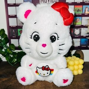 Sanrio Care Bears Hello Kitty Plush